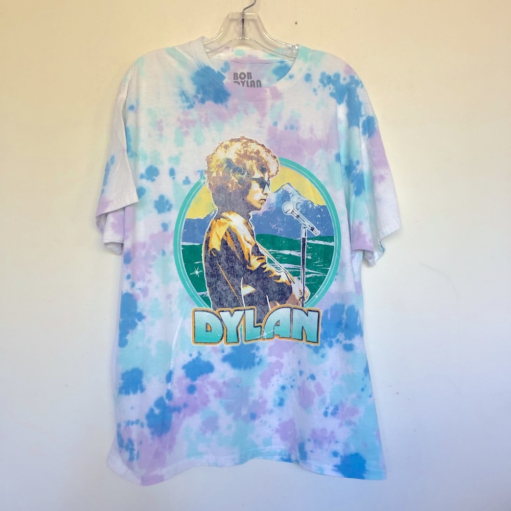 Bob Dylan Tie Dye Tee Band T Shirt